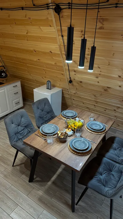 Уютный домик с панорамным видом на горы