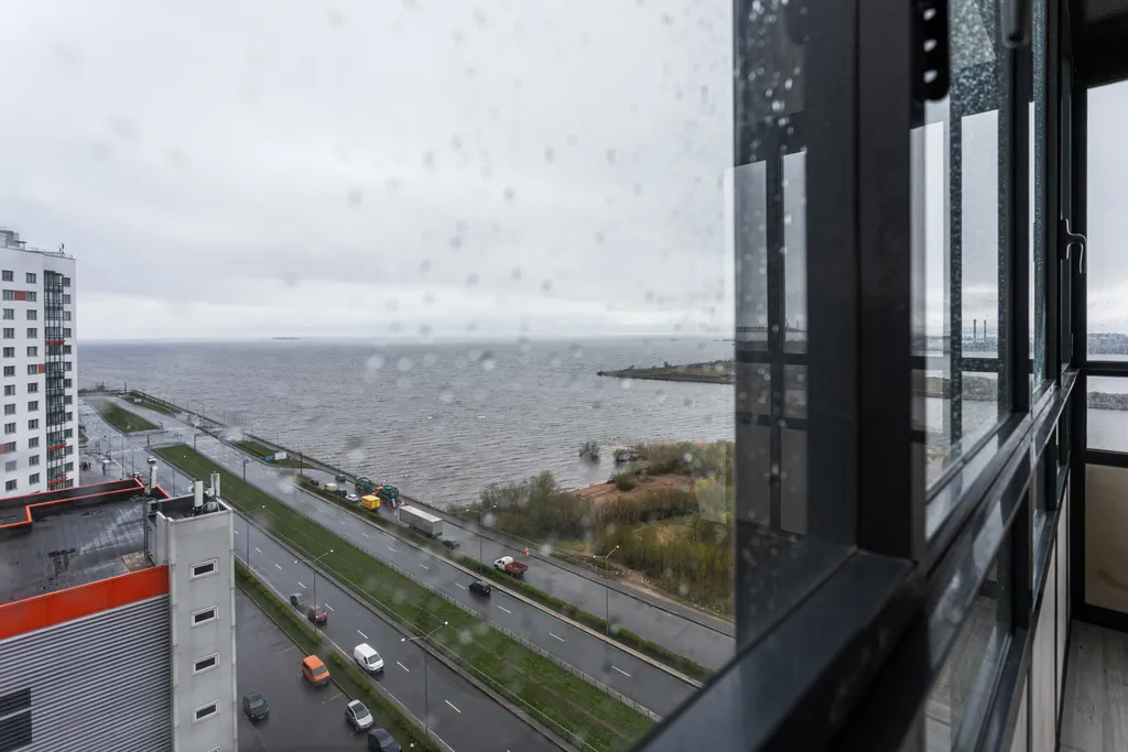 Апартамент с видом со всех окон на Финский залив