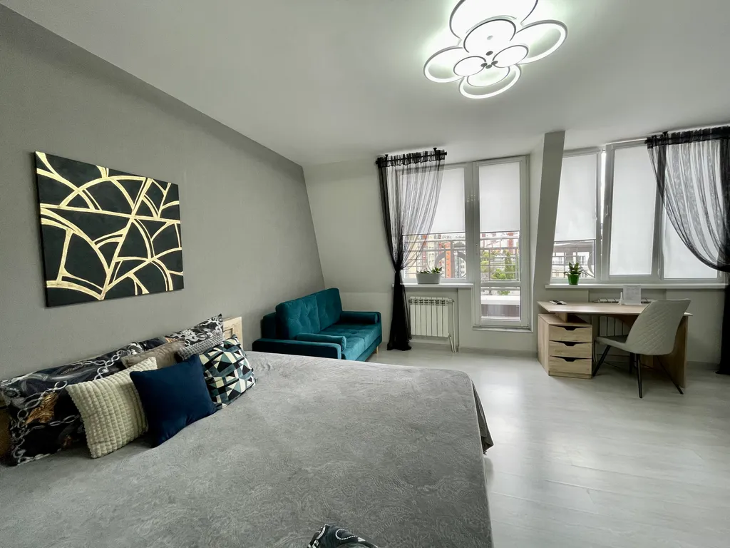 Квартира в ЖК Париж с открытой террасой