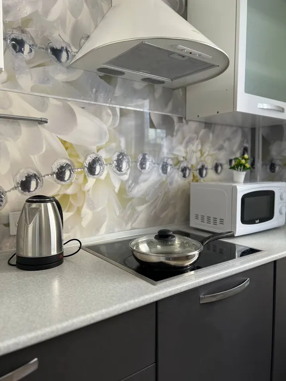 Квартира с красивым видом из окна и новым ремонтом