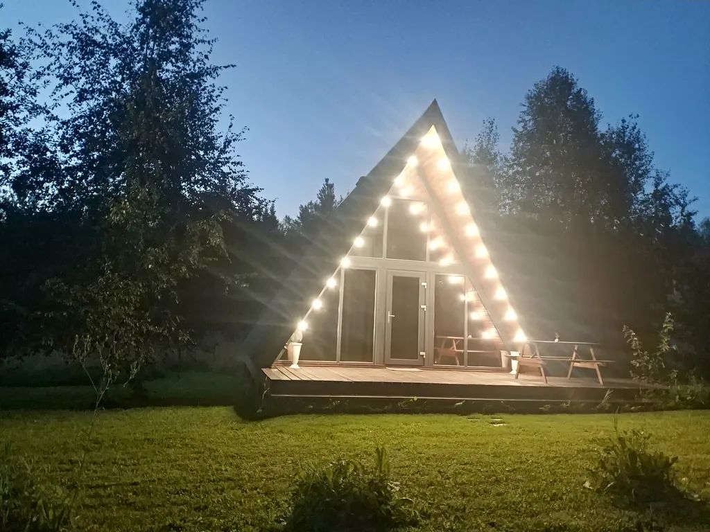 А-фрейм у леса