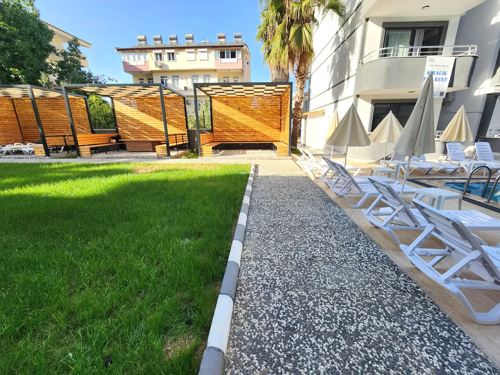 Квартира в Сиде в комплексе с бассейном