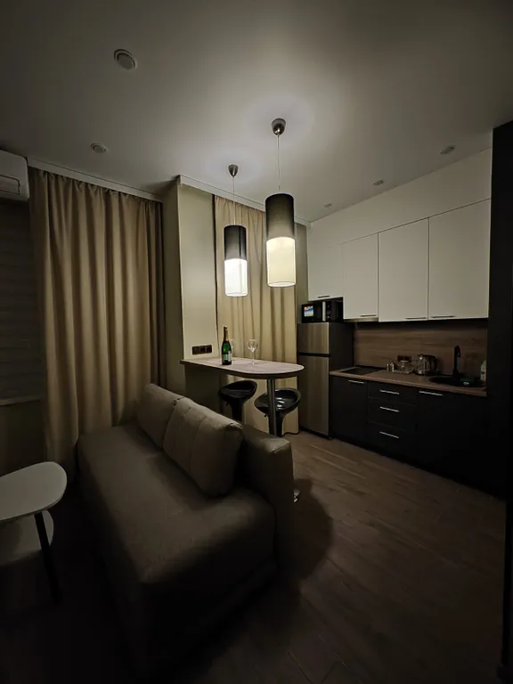 Квартира Квартира Студия в ЖК Семейный с видом на горы — Лазаревское