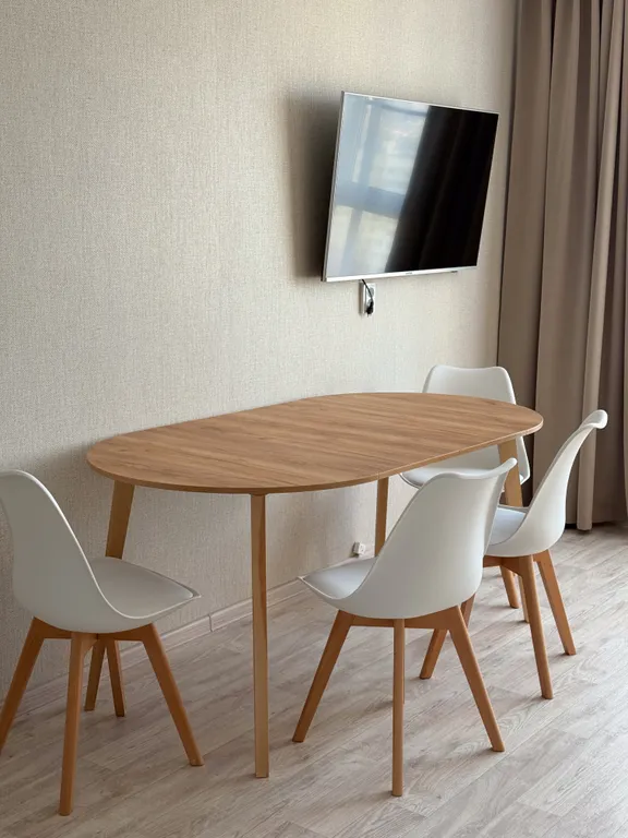 Просторная квартира с видом на город