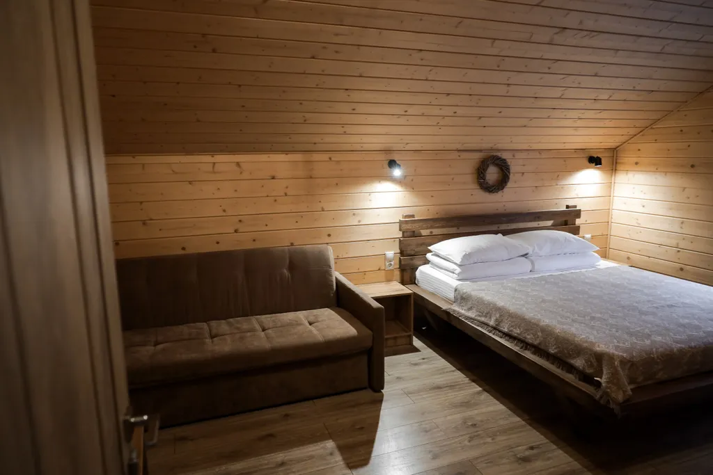 Барн хаус с банным чаном