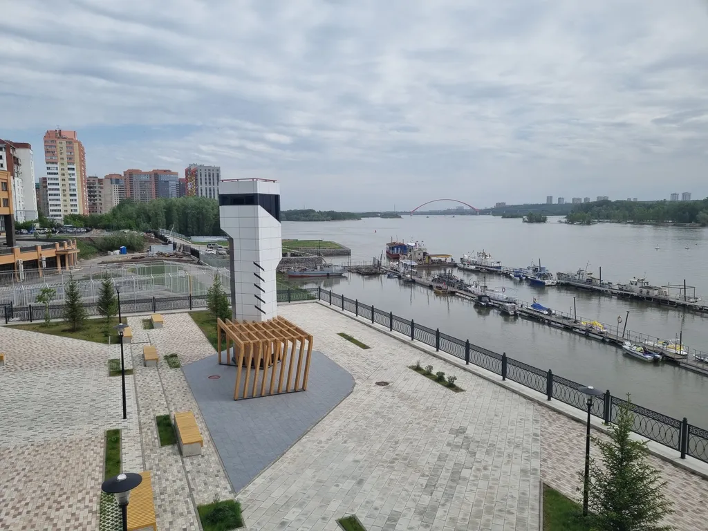 Апартаменты в Апарт Ривер с видом на реку