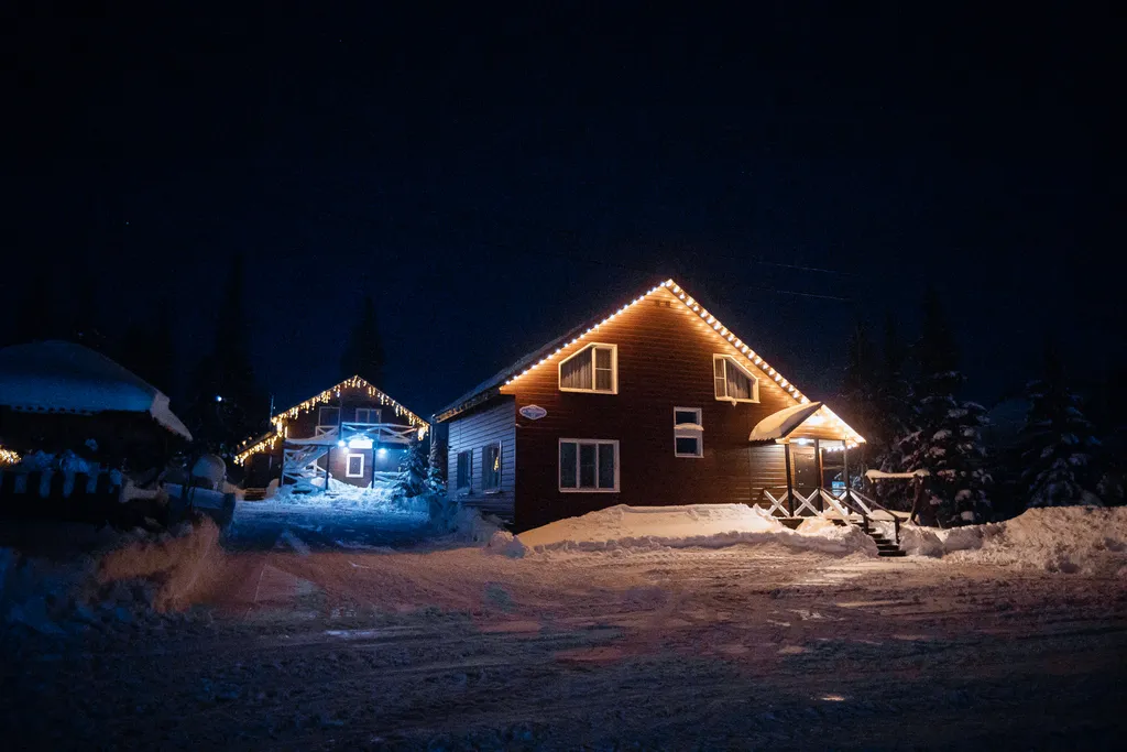 Коттедж с видом на гору Зелёную
