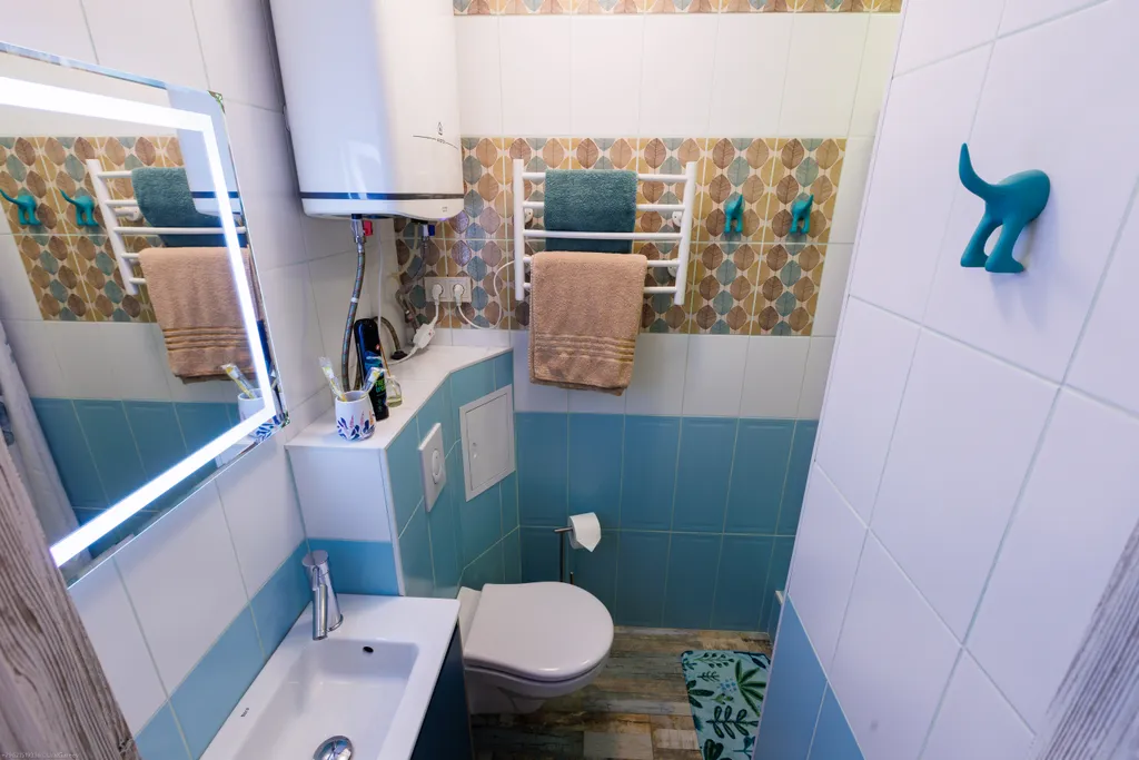 Двухуровневая квартира с террасой для семьи