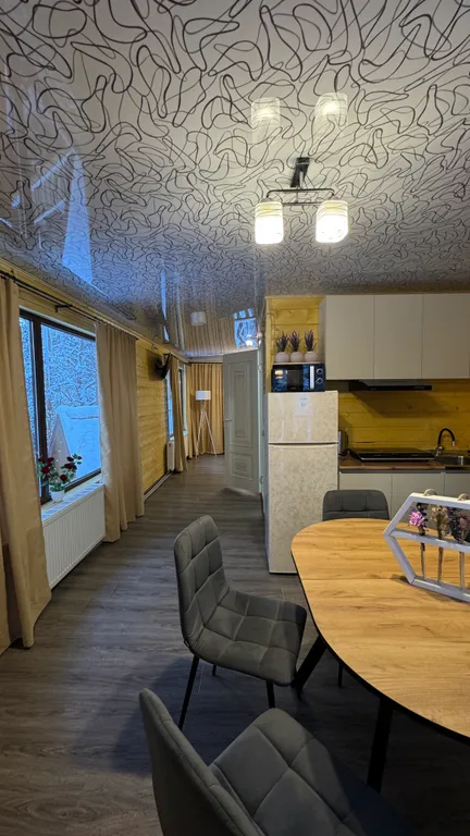 Студия с красивым видом