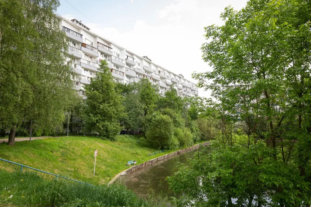 Квартира у живописного пруда