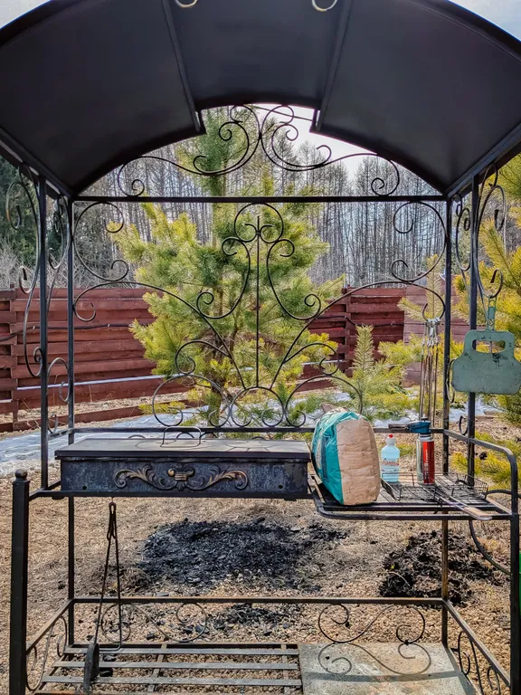 Уютный домик с чаном и баней в сосновом лесу