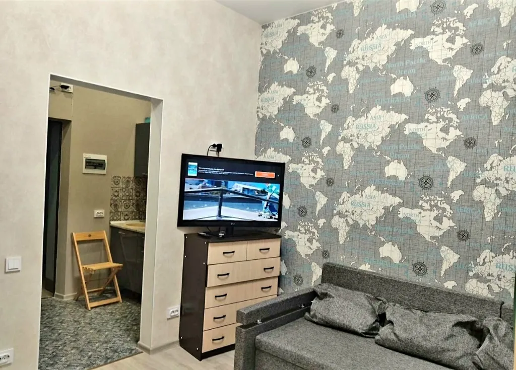 Квартира Квартира Уютная новая студия в старинной историчес части города у кмз до 4 чел. — Кронштадт