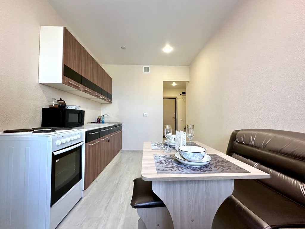 Апартаменты в новостройке с удобным выездом на Сибур