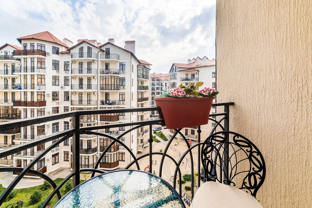 Квартира Квартира класса Люкс 55кв.м. на 6 спальных мест на 5 эт с балконом! — Геленджик