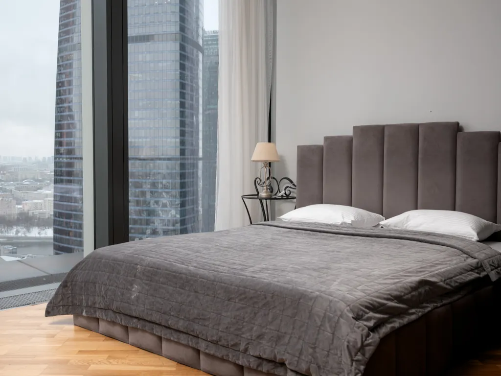 Neva Sky Панорамный вид на небоскребы и город