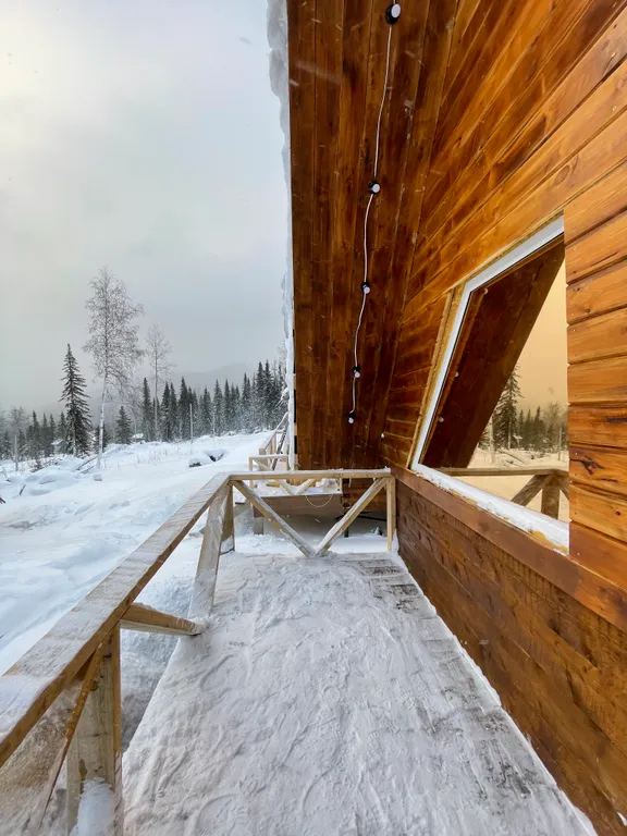 Коттедж Уютный дом с видом на горы — Шерегеш