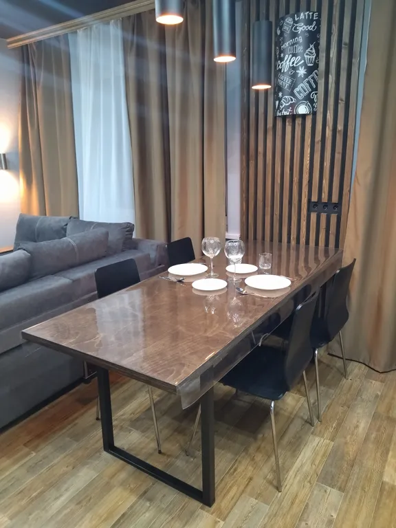 Уютная новая квартира с loft дизайном