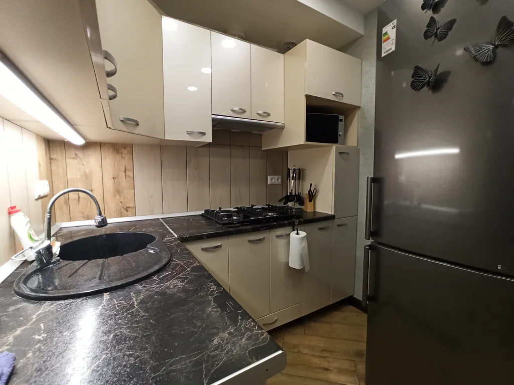 Классная уютная квартира с видом на горы