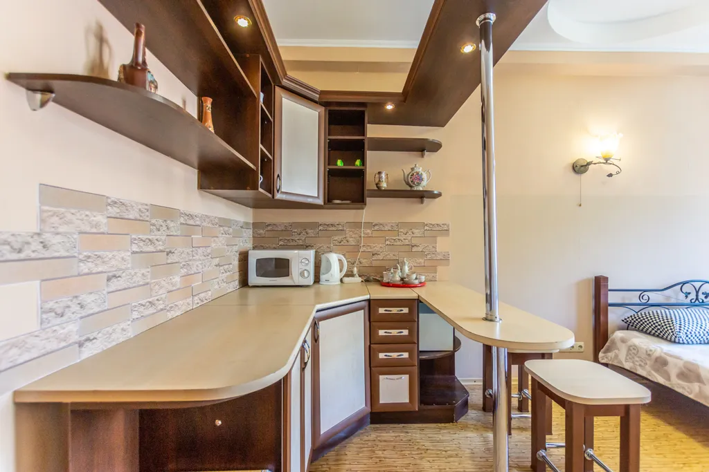 1 комнатные апартаменты в 200 метрах центральной набережной