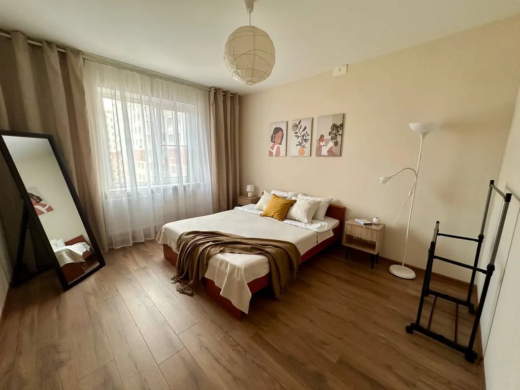 2-комнатная квартира в центре у Ледового дворца