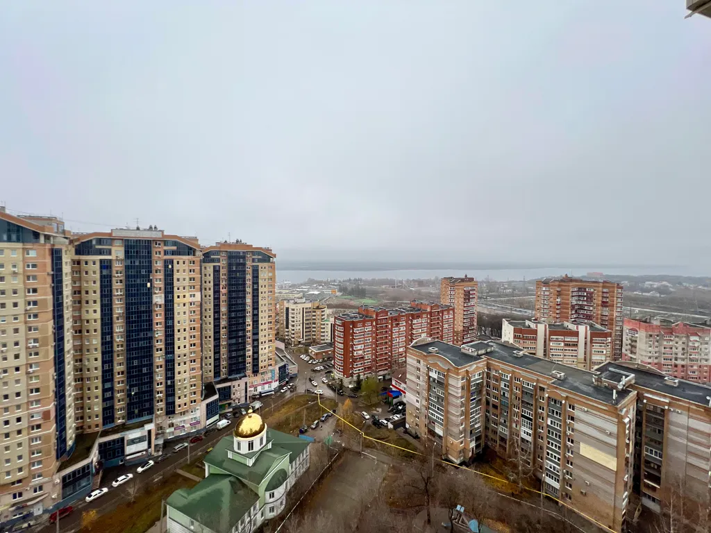 Квартира Двухкомнатная квартира с видом на Волгу — Самара
