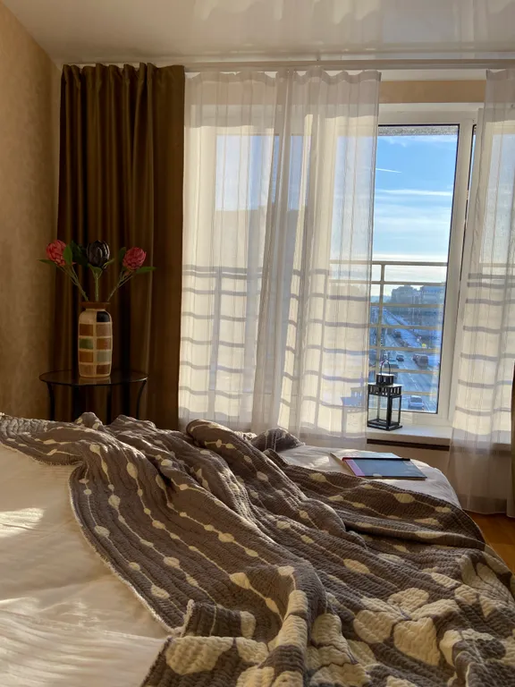 Уютная студия с панорамным видом на закаты..