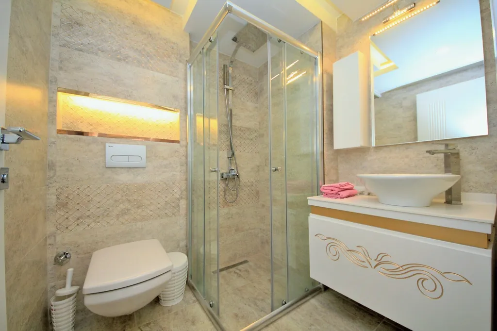 Двухкомнатная квартира в Алании, комплекс с аквапарком