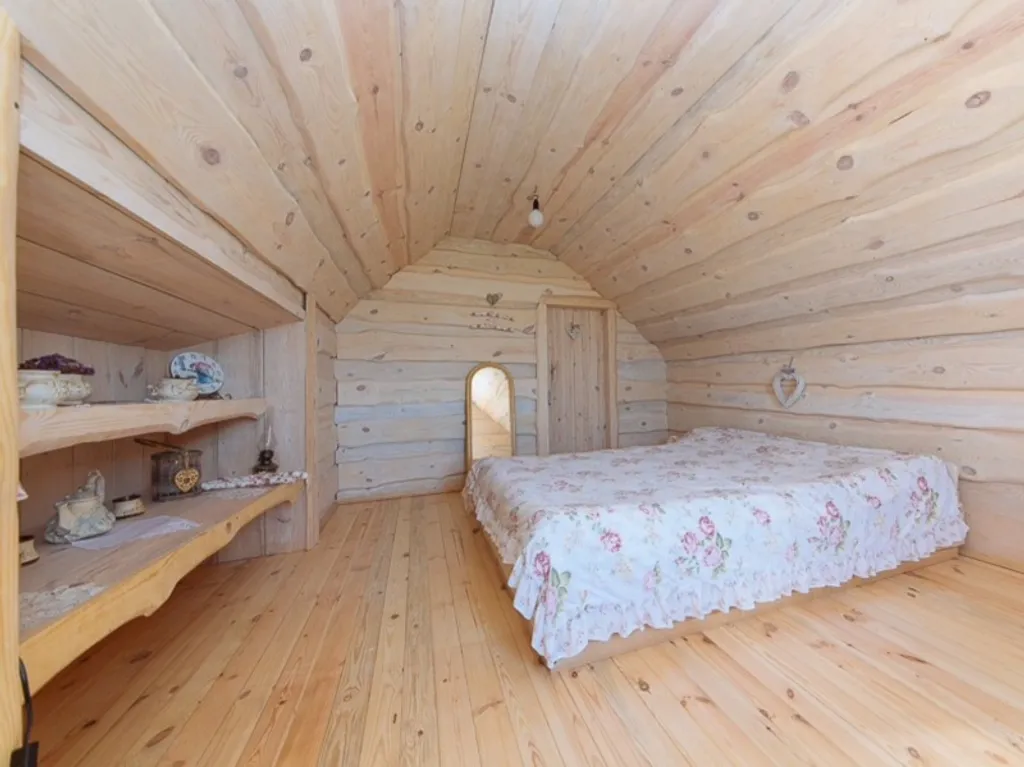 Домик-музей в Беловежской Пуще Беловежская светлица с печью и огнем