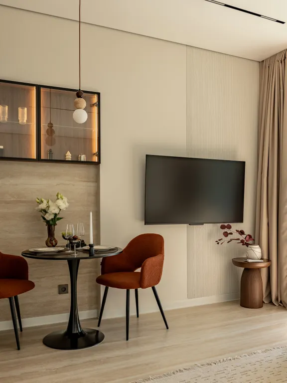 Апартаменты с балконом и видом на море