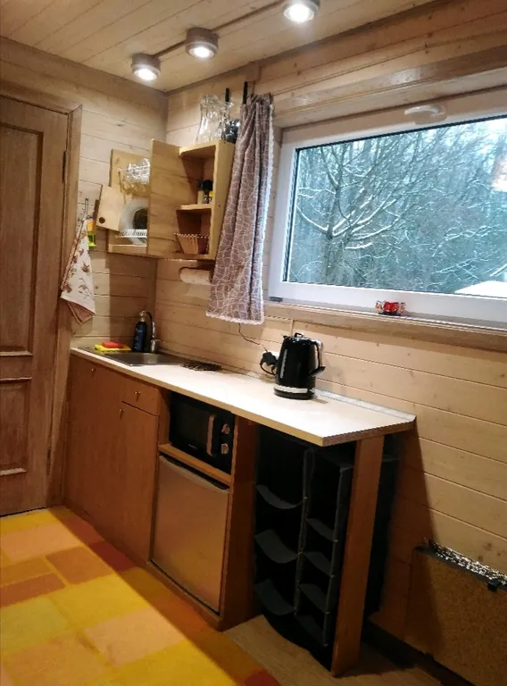 Домик в центре парка Беловежская пуща