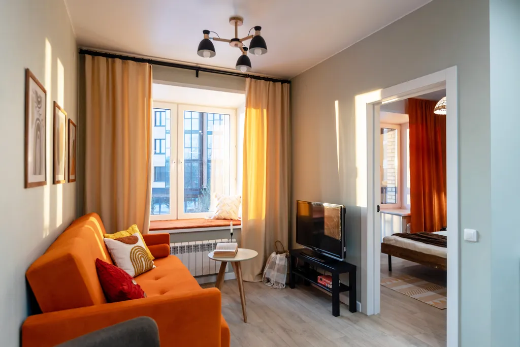 Квартира Уютная евро 2-комнатная квартира в современном жилом комплексе — Красноярск