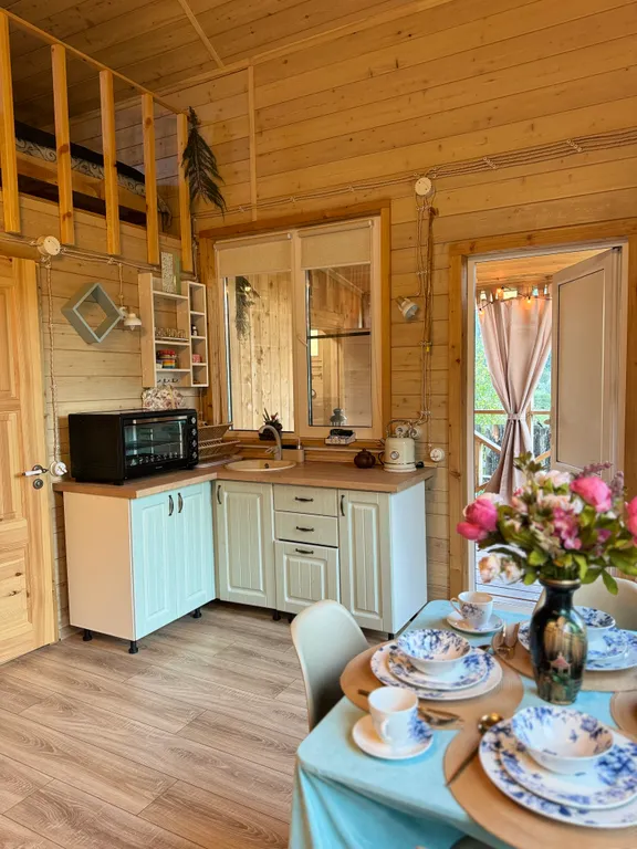 Уютный дом с лофтом