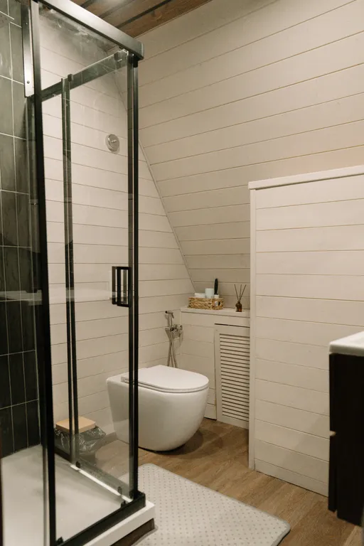 Дом A-Frame в Раздолье с сибирским чаном