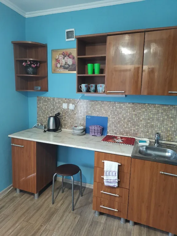 Квартира Квартира Семейный двухкомнатный номер с кухней на четверых гостей — Адлер