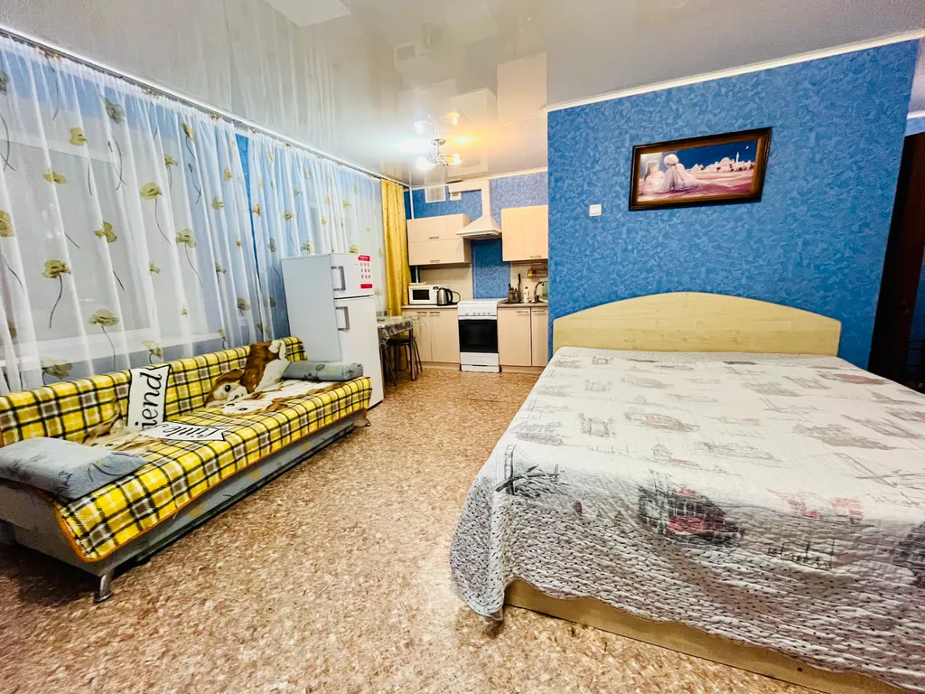 Двухкомнатная квартира с пятью раздельными спальными местами