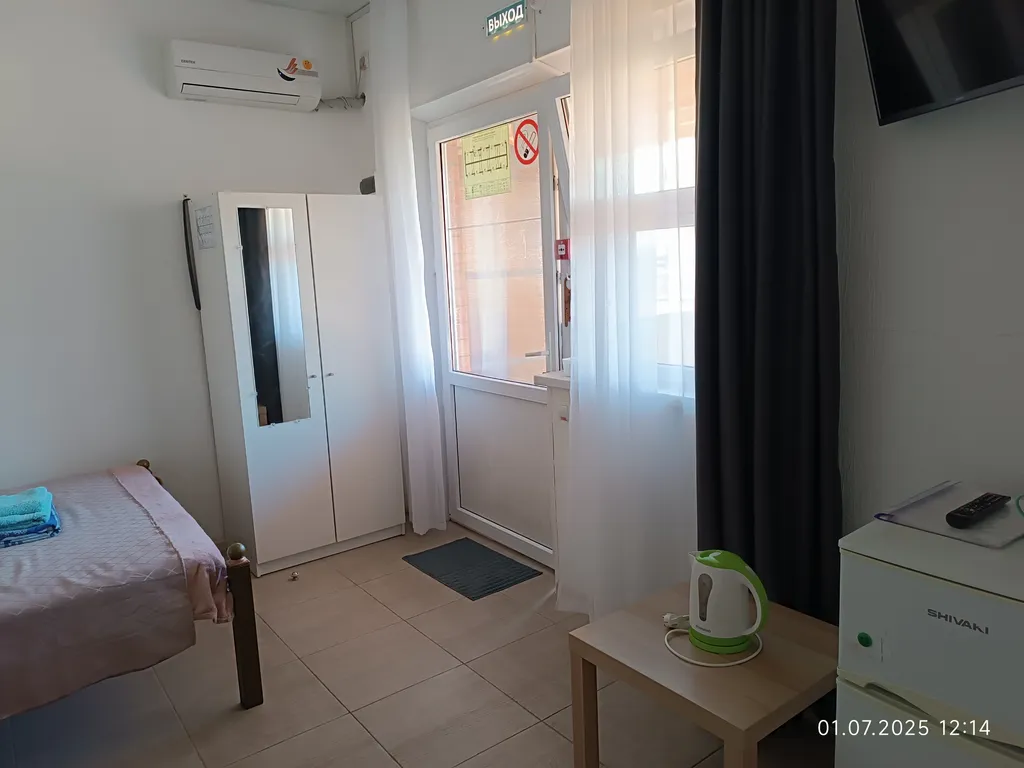 Номер с индивидуальной кухней и своим двором