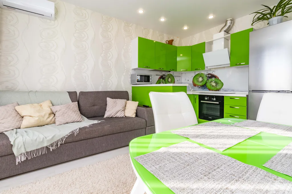 Видовая квартира с кондиционером на 20 этаже