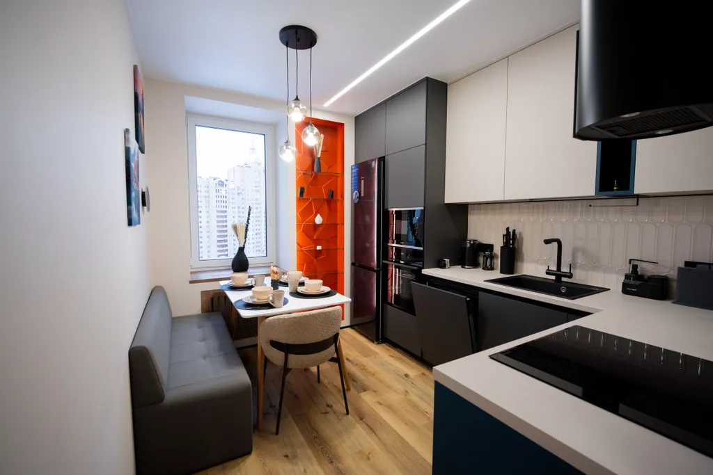 Квартира Квартира Просторное и уютное жилое пространство выполнено в современном стиле — Санкт-Петербург