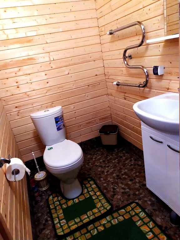 Дом в лесу с русской баней