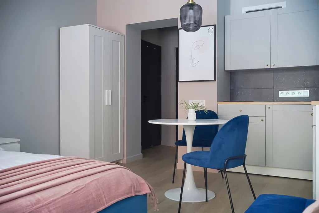 Квартира Квартира Современная студия Сиреневая у озера — Калининград