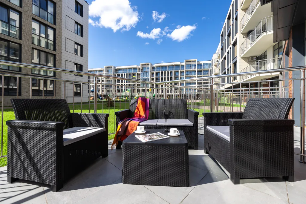 Квартира Квартира-студия с террасой — Зеленоградск