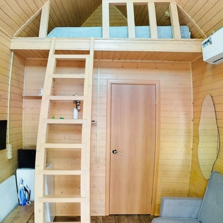 Дом 18m2 — чан, кухня, Wi-Fi