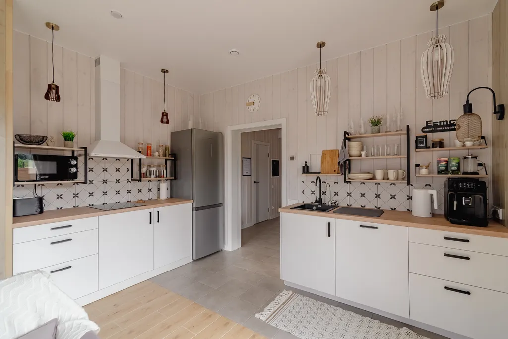 Skandi Белка загородный дом у пруда в подмосковье