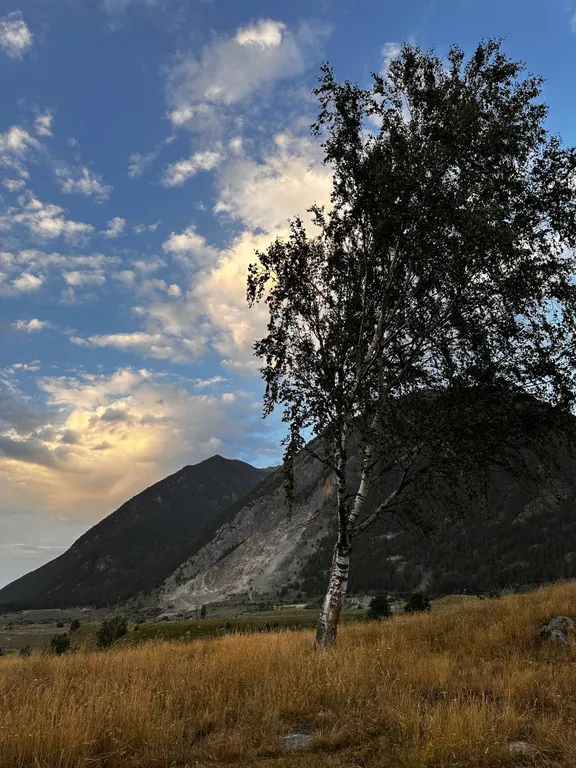 Барнхаус с шикарным видом на горы