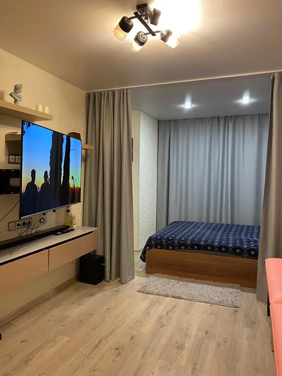 Уютная однокомнатная квартира — аренда посуточно в Мурино