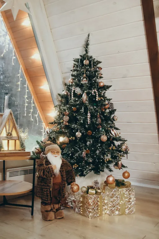 Треугольный дом на берегу озера