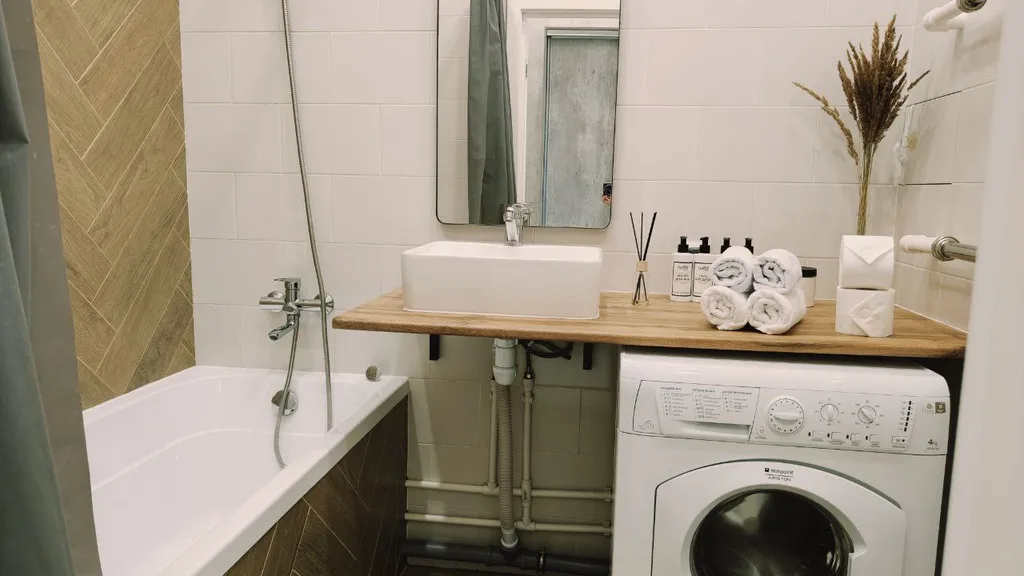 Стильная чистая квартира рядом с Куполом, Ледовым дворцом