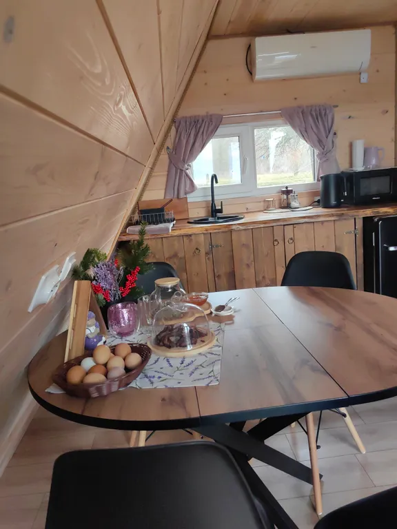 Коттедж Отдых от городской суеты в Адыгеи, домик в лесу А-фрейм — Веселый