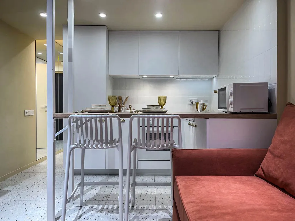 Квартира Квартира Шикарная двухуровневая студия с джакузи, рядом с НИИ Турнера, вокзалом — Пушкин