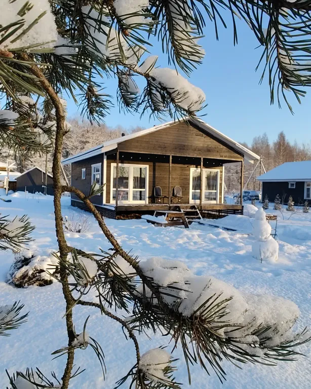 Шале в японском саду